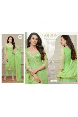 Green Pakistani Designer Salwar Suit