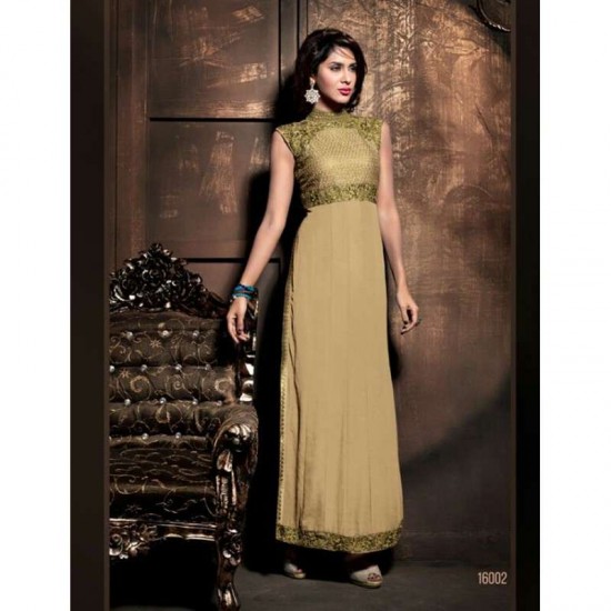 MS16002 Gold MAISHA MASKEEN Dress