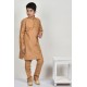 Dark Beige Boys Ethnic Wear