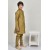 Boys Gold Kurta Pajama