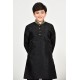 Jet Black Pakistani Boys Designer Kurta Pajama