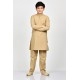Dark Fawn Kids Readymade Kurta Pajama