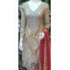 SUNLIGHT BEIGE PEPLUM INDIAN PAKISTANI READYMADE LAWN SUIT