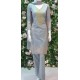 LIME GREY PRINTED COTTON LAWN SALWAR SUIT