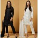 Gorgeous Pakistani Designer Embroidered Organza Shirt Suit