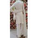 White Chiffon Pakistani Party Readymade Suit