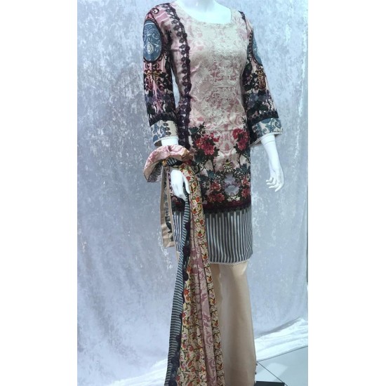Traditional Pakistani Style Readymade Salwar Suit