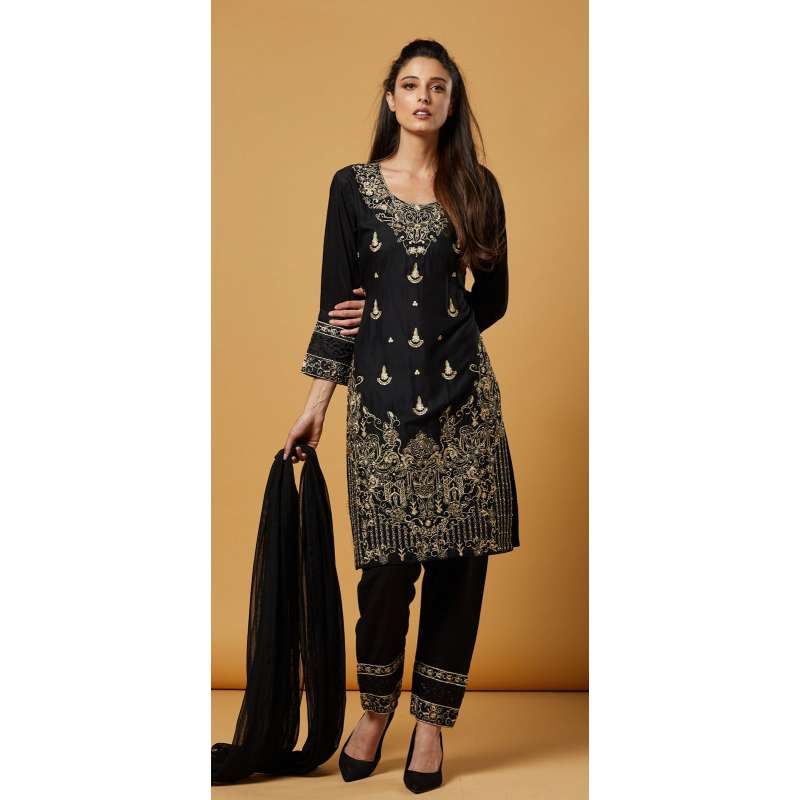 Linen pakistani suits uk Clearance