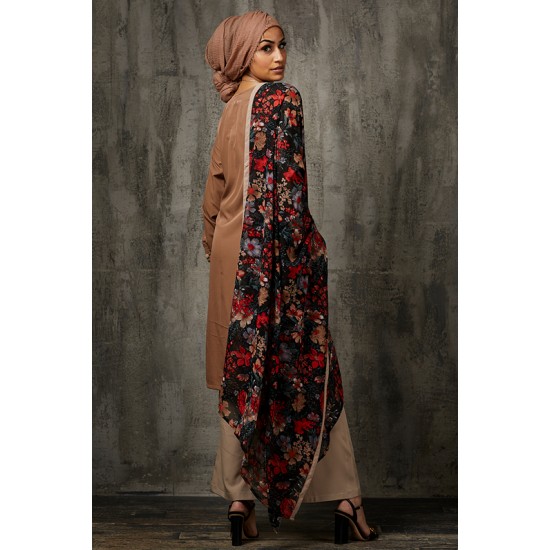 Brown Palazzo Casual Salwar Kameez Pakistani Readymade Suit