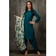 Rama Green Pakistani Suit Traditional Punjabi Salwar Kameez