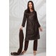 Choco Brown Fancy Eid Salwar Suit