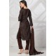 Choco Brown Fancy Eid Salwar Suit