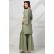 Mint Indian Designer Formal Gharara Suit