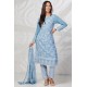 Powder Blue Ready To Wear Eid Salwar Suit