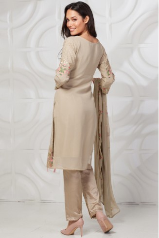Mouse Embroidered Formal Party Salwar Suit