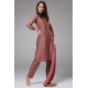 ROSE PINK INDIAN DESIGNER PARTY WEAR SUIT