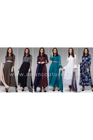 New Season’s Designer Maxi Dresses & Anarkali Suits 