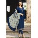 Galaxy Blue Indian Designer Salwar Suit