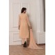 Peach Straight Designer Dress Readymade Indian Suit 