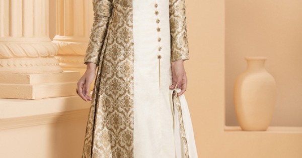 slim fit dress slacks White Flared Net Long Gown with Dupatta, Indian Long Dress, Embroidery –  CNP Associates LLC main image 1