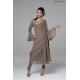 Brown Smart Dress Churidaar Suit Eid Party Outfit