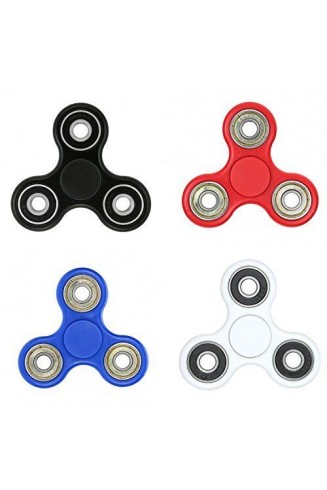 FIDGET FINGER SPINNER HAND FOCUS ULTIMATE SPIN STEEL EDC BEARING STRESS TOYS UK