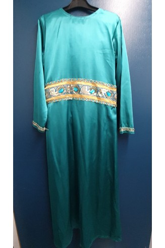 Turquoise Green Indian Wedding Dress