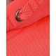 Peach Slim Fit Girls Zip-Up Hoodie