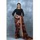 Floral Printed Indian Designer Evening Cocktail Party Saree
