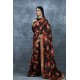 Floral Printed Indian Designer Evening Cocktail Party Saree
