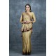 Gold Ethnic Indian Wedding Saree