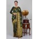 Green Banarasi Indian Ethnic Saree