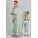 Light Mint Georgette Indian Designer Saree