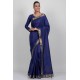 Royal Blue Casual Indian Saree