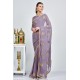 Deep Mauve Asian Designer Ethnic Saree