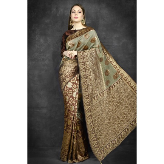 Stunning Wedding Banarsi Style Saree