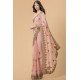 ZACS-733 PEACH INDIAN WEDDING & BRIDESMAID SAREE