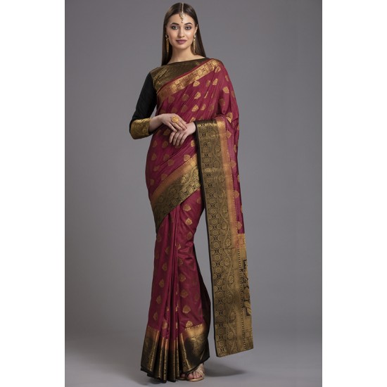 ZACS-860 STUNNING INDIAN BANARSI FESTIVE SAREE