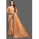 ORANGE PEEL ETHNIC DESIGNER SAREE