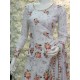 White Floral Printed Lehenga Style Saree