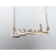 Yasmeen Arabic Nameplate Gold-Plated Stainless Steel Necklace