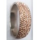 Champagne Rhinestone Diamond Bangle