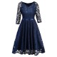 PRINCESS STYLE NET PROM PARTY DRESS
