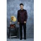 Dark Plum Nehru Jacket Men's Formal Bandgala