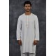 White Embroidered Kurta Shalwar Mens Eid Suit