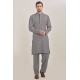 GREY READY MADE MENS PAKISTANI CASUAL SUIT