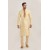BEIGE PAKISTANI WEDDING READY MADE MENSWEAR DRESS