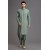 OLIVE GREEN MENS KURTA SALWAR SUIT