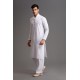 PHENOMENAL WHITE PAKISTANI MENSWEAR READYMADE KURTA SALWAR 