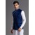 ROYAL BLUE VELVET JACKET WAISTCOAT FOR MEN